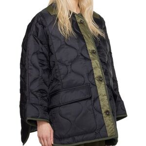 The Frankie Shop Teddy quilted jacket